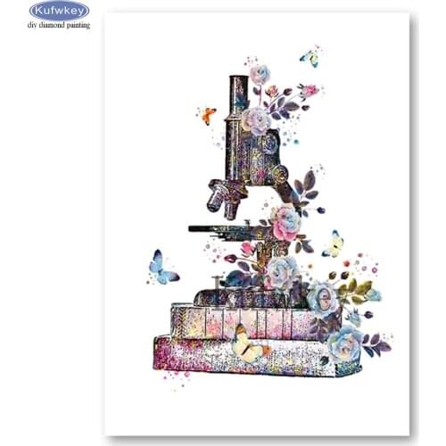 5D Diy Diamond Painting Doctor Medical Equipment Colorful Art Diamond Embroidery Full Square Rhinestone Pictures Diamond Mosaic