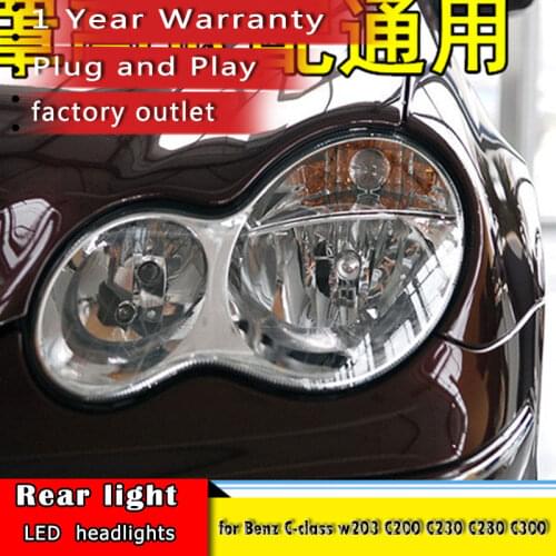 Car Applicable to 04-05-06 For Benz C-class w203 C200 C230 C280 C300 headlamp cover