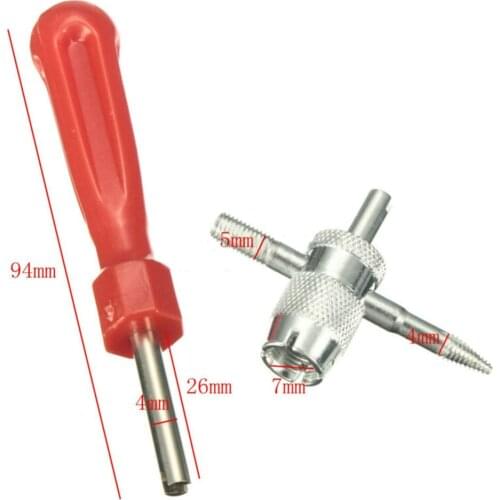 Stem Tire Valve Puller Truck Tyre 29cm Car Core Remover Kit Motorbike Plastic & Metal