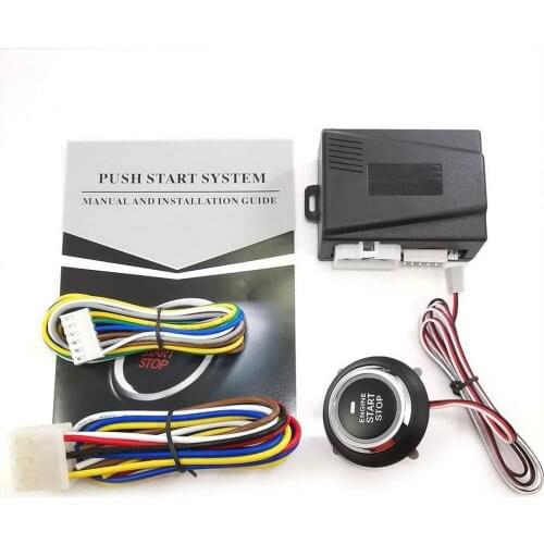 12V Car Alarm Remote Control Car Keyless Entry Engine Start Door Auto Car SUV Anti-theft Entry Starter Lock Alarm System