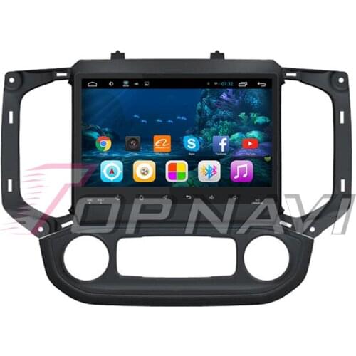 Topnavi Android 7.1 Car Audio Player Automagnitol for Chevrolet S10 2017- Stereo GPS Navigation Multimedia Radio TWO Din no dvd