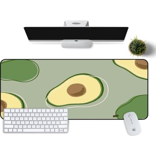 Mairuige Avocado Aesthetics Fruit Rubber Big Mouse Pad Gaming Mouse Pad Carpet Suitable for PC Laptop Gamer 40x80cm Table Mat