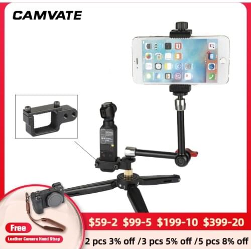 CAMVATE Support Bracket For DJI OSMO Pocket Camera Extension Setup C2087