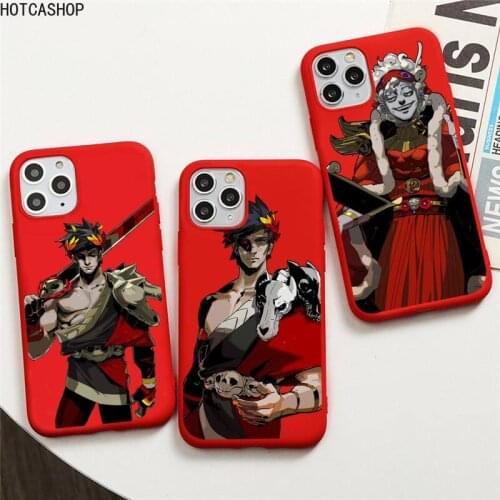Game Hades Phone Case For iphone 12 11 Pro Max Mini XS 8 7 6 6S Plus X SE 2020 XR Red Cover