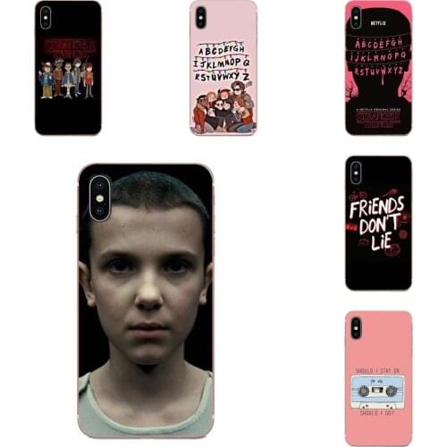 For Samsung Galaxy A10 A20 A20E A3 A40 A5 A50 A7 J1 J3 J4 J5 J6 J7 2016 2017 2018 Skin Hybrid Should Stay Should Stranger Things