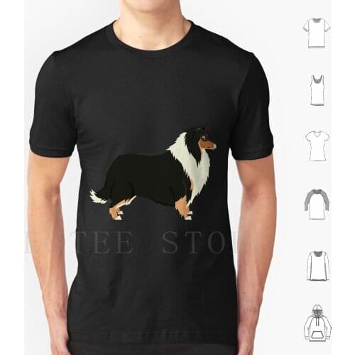 Collie-Gift For Collie Owner Lover T Shirt Cotton Men Diy Print Collie Mom Collie Collie Dad Collie Dog Breed Breed Collie