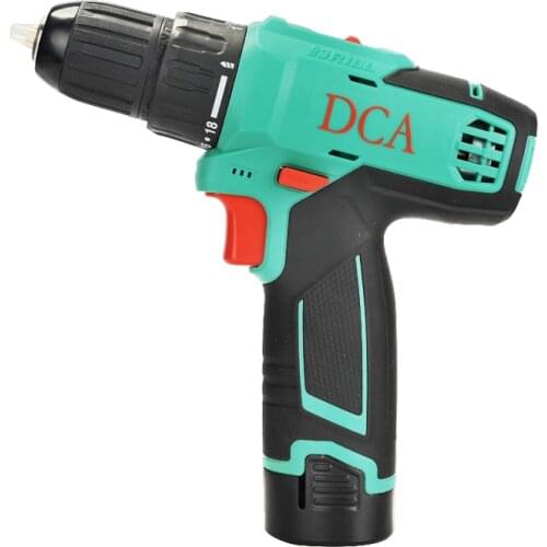 DCA 10.8V Li-ion cordless drill battery power drill 10mm electric screwdriver electric hand drill