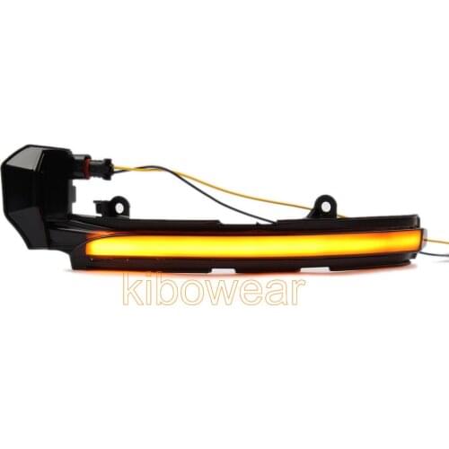Dynamic Turn Signal LED Side Mirror Indicator Blinker Sequential Light For Jaguar XE XF XJ F-TYPE XK XKR I-PACE X250 X260