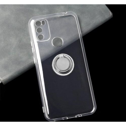 For Blackview A70 Back Ring Holder Bracket Phone Cover TPU Soft Silicone Case On BlackviewA70