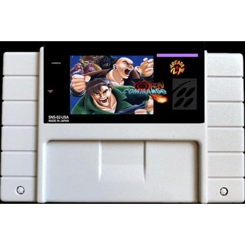 Iron Commando USA- NTSC version 46 pins Video games card NTSC version for Retro Video games Console