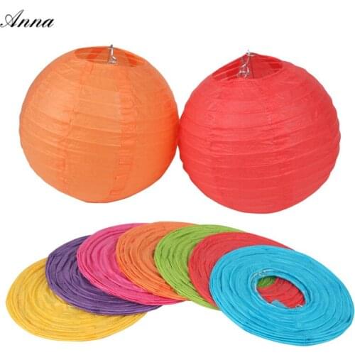 10 inch Round Chinese Paper Lantern Birthday Wedding Party decor gift craft DIY lampion white hanging lantern ball party supplie