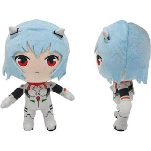 22CM Kawaii Ayanami Rei Plush Doll Rei Stuffed Plush Toys Christmas Birthday Gift for Children