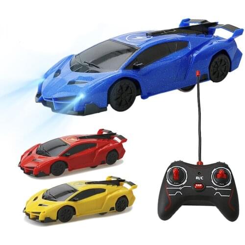 2020 New 4CH RC car Remote Control Climbing Car 360 Degree Rotating Stunt Toys Machine Wall with LED Lights For Boy GIFT