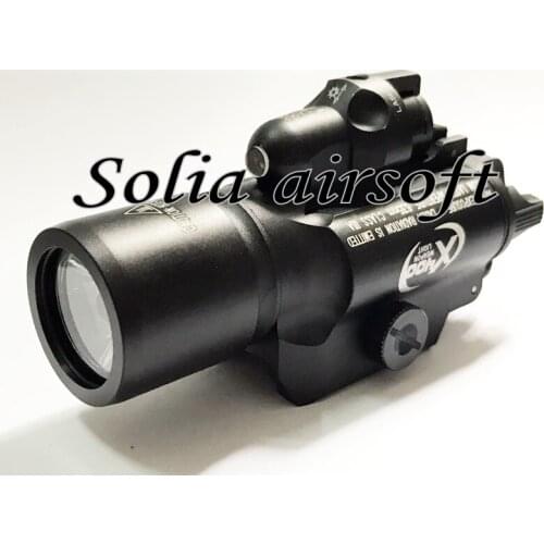 Hunting Tactical SF X400 Red Laser Sight Light Gun Flashlight LED White Light / Red Laser / Laser Combo Flashlight