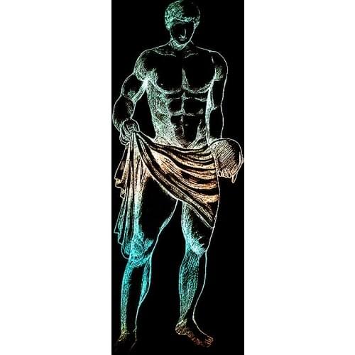 PANFELOU Muscle handsome boy Scrapbooking DIY Halloween Embossing mould card paper die stencils punch Metal cut dies cutting