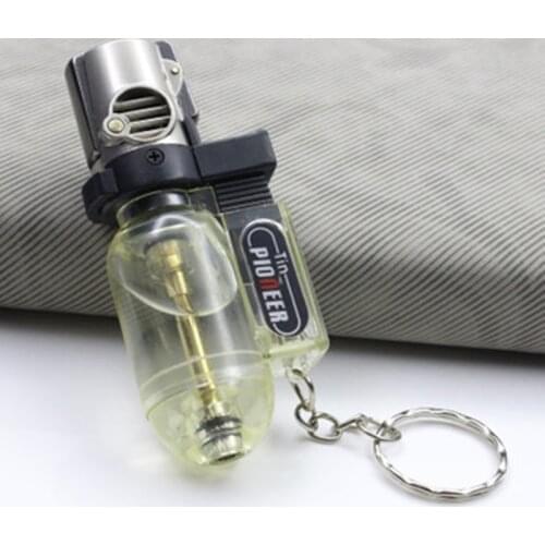 Portable Spray Gun Welding Torch Lighter Key Ring Butane Jet Gas Lighter Turbo 1300 C Windproof Cigar Pipe Nozzle Fire Outdoor