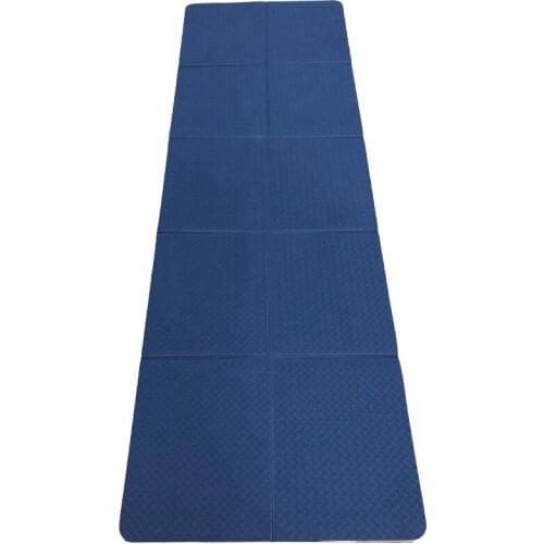 Foldable Yoga Mat Portable Non Slip Exercise Mat Fitness Equipment for Women Durable Gymnastics Mats