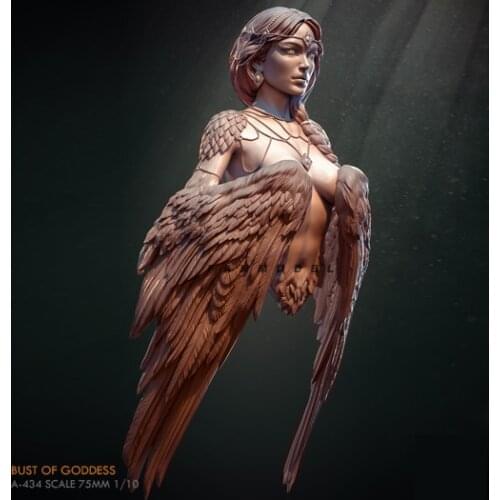 1/10 Resin bust model kits DIY toy colorless and self-assembled A-434