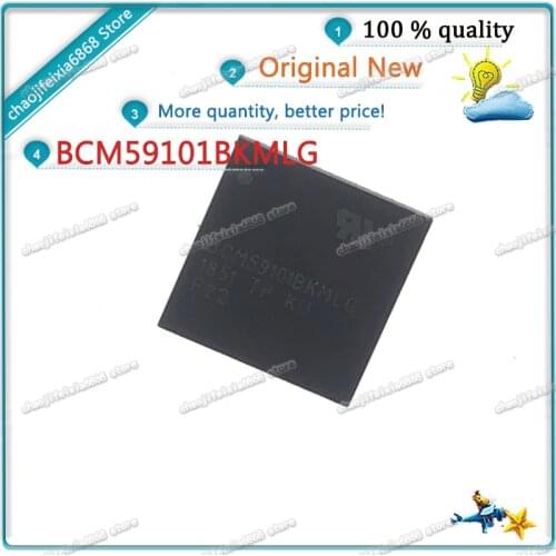 2pcs-20pcs/lot!BCM59101BKMLG QFN52 BCM59101B BCM59101 QFN-52 Management chip NEW ORIGINAL