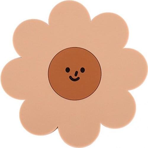 Anti-deform 3 Colors Hot Drink Holder Placemat for Home Cup Mat Anti-deform 3 Colors Hot Drink Holder Placemat for Home