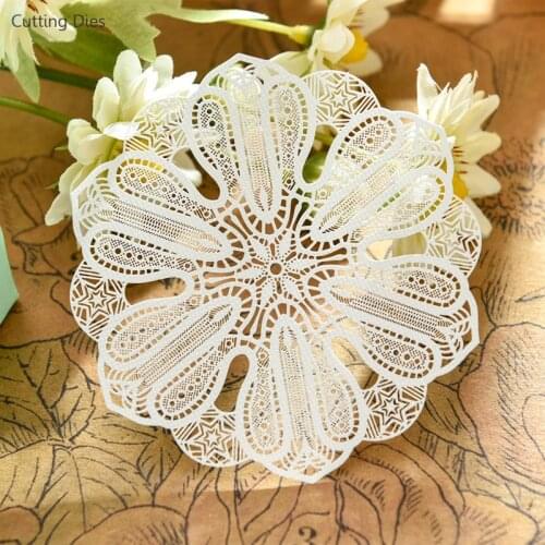 2019 White Lace Paper Doilies/Placemats For Wedding Party Decoration Supplies Scrapbooking Paper Crafts
