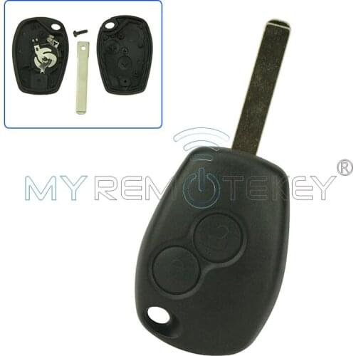 Remote key case shell cover for Renault Clio Modus Twingo Kangoo 2 button VA6 remtekey