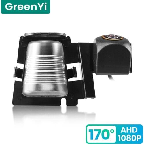 GreenYi 170° HD 1080P Car Rear View Camera for Jeep Wrangler Rubicon Night Vision Reverse Reversing 4 pin Vehicle Parking AHD