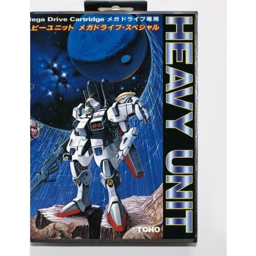 Heavy Unit 16bit MD Game Card For Sega Mega Drive/ Genesis with Retail Box