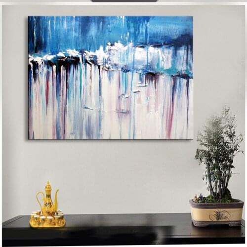 Handmade oil painting on canvas modern 100% Best Art Modern Abstract oil painting original directly from artis XD1-306