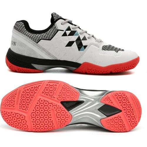 New Training Badminton Shoes Men Light Weight Tennis Sneakers Comfortable Badminton Sneakers Anti Slip Table Tennis Shoes