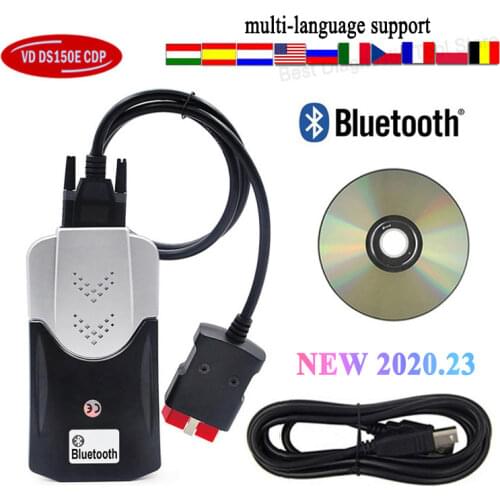 New arrival 2018.R0 VD DS150E CDP Bluetooth 2017.R3 Keygen New VCI OBD2 Auto Diagnostic Scanner Tools For delphis Cars/trucks