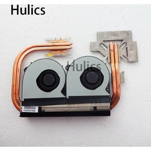Hulics Original For ASUS G74S G74SX Fan and Cooling Heatsink 13N0-L8A0B01 13GN561AM030-1laptop motherboard KSB06105HB test good