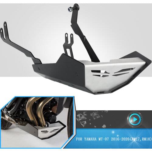 Motorcycle Front Spoiler Crash Bar Engine Housing Guard ProtectorFor YAMAHA MT-07 MT07 MT 07 2016 2017 2018 2019 2020(RM17,RM18)