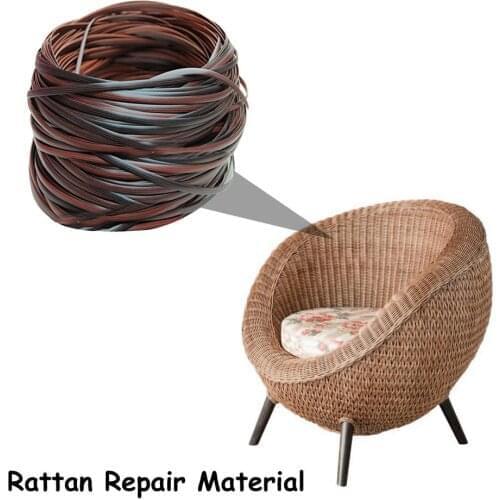 Rattan Weaving Knit Repair Chair Table Rattan Wicker Gradient Flat Synthetic Repair Kit Furniture Weaving Synthetic Rattan