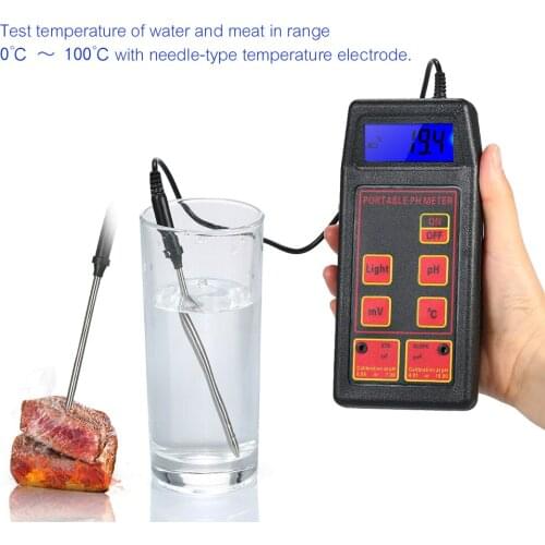 Portable Professional Water Quality Tester Monitor 3 in 1 Multi Parameter PH/ORP/TEMP Testing Meter Water Detector