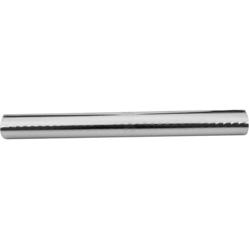 Practical 5M 3D Cubic Grid Aluminum Oil Proof Sticker Kitchen Orange Peel Lines Foil Stove Cabinet Waterproof Adhesive Silver Vi