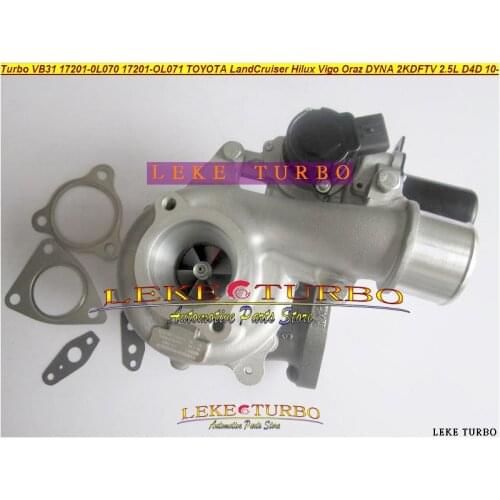 VB31 17201-0L070 17201-OL071 17201-0L071 17201-OL070 Actuator Turbo For TOYOTA LandCruiser Hilux Vigo Oraz DYNA 2KD-FTV 2.5L D4D