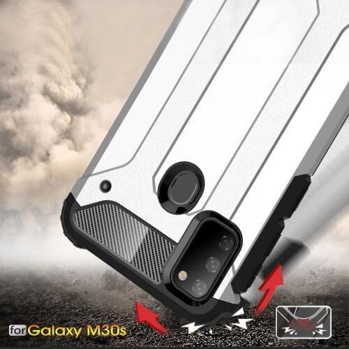 Strong Hybrid Tough Shockproof Armor Phone Case for SAMSUNG S20 A51 A10 20 30 40S 50 60 A70 M10 20 30S 40 A10e A10S A90 5G Cover