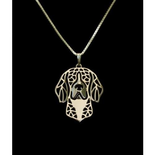 Hollow Pet Beagle Necklace for women cute charm christmas gift fashion pretty jewelry