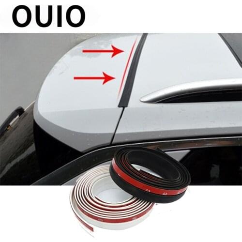 1.6m Dust-Proof Car Trunk Edge Sealing Strip For Hyundai I30 Tucson Solaris Creta IX35 Kona I20 I10 I40 Seat Ibiza 6j 6l Leon 5f