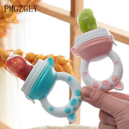 Silicone Fresh Food Nibbler Baby Feeder Kids boy girl Fruit Nipples Feeding Safe Infant Baby Supplies Nipple soother Bottles
