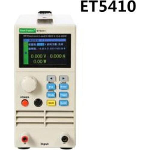 Professional programmable dc electrical load Digital Control DC Load Electronic Battery Tester Load 150V 40A 400W load ET5410