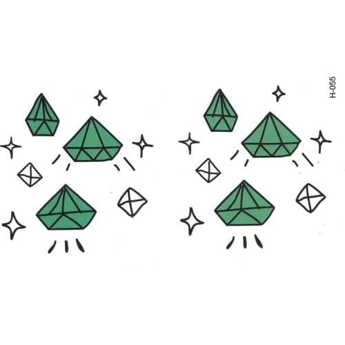 10 pcs Water Transfer Star Waterproof Temporary Tattoo Sticker Sexy Product Temporary Body Art Tatoo