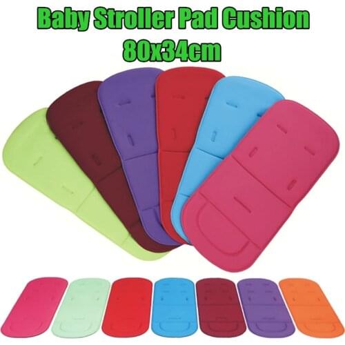 New Comfortable Baby Stroller Pad Four Seasons General Soft Seat Cushion Child Cart Seat Mat Kids Pushchair Cushion For 0-27M