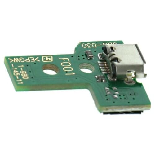 USB Charging Port Socket Circuit Board 12 Pin for Controller Repair