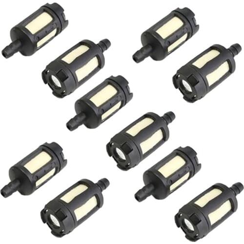 10Pcs/Set Garden Plastic Chainsaw Trimmer Brush Cutter Fuel Filter Accessories Garden Tools 2019