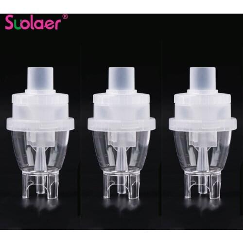 3/2/1PCS Medicine Atomized Inhale Nebulizer nebulizader Children Adult Rechargeable Automizer Tank Cup Sprayer Health Care 6ML