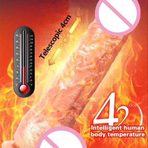 7 Modes Realistic Dildo Vibrator Sex Toys For Women Telescopic Swing Vibrating Dildo Penis Female Masturbator Intimate Goods