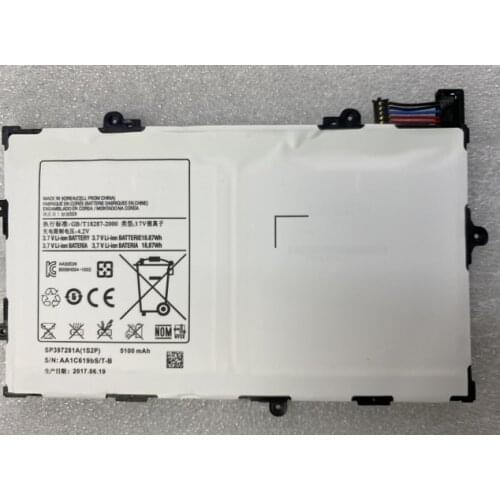 HST New Battery 5100mAh SP397281A SP397281A(1S2P) Tablet Battery For Samsung Galaxy Tab 7.7 P6800 i815 P6810 Batteries
