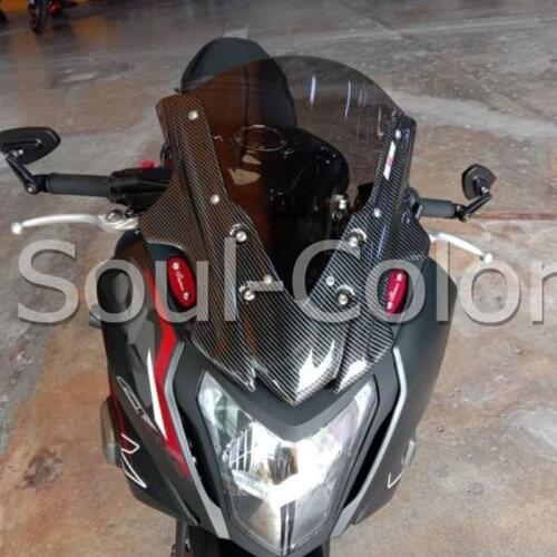 2018 Motorcycle Accessories ABS Windshield WindScreen Visor carbon fiber For HONDA CBR650F CBR 650F 2014-2018 Multiple Colour